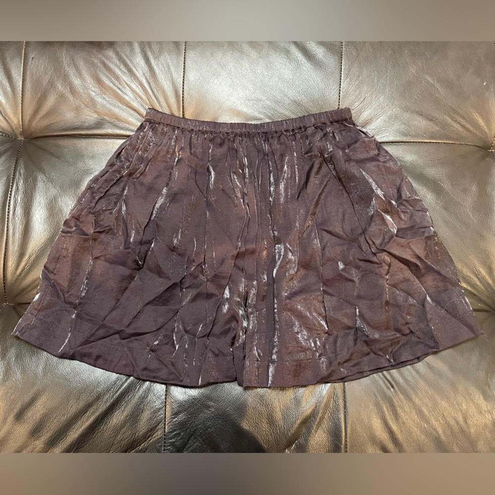 Frenchi-Nordstrom Purple Skater Skirt (S)